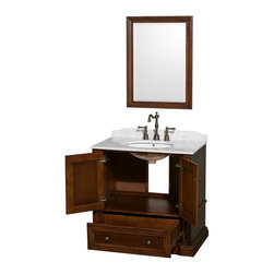 Antique Bathroom Vanities in Cherry Finish - Bathroom Vanities And Sink Consoles
