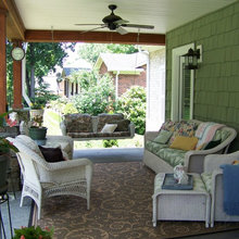 under the porch back