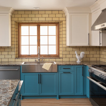Kitchen with Color
