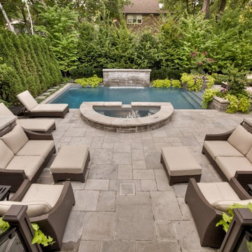 Geometric Concrete Pool Gallery