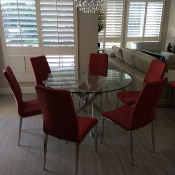 Martini Dining Table & Coco Chairs