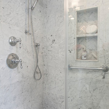 Light, Bright & Glamorous Master Bath