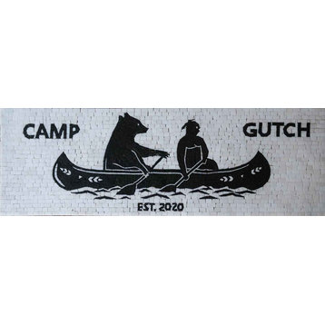 Camp Gutch - Mosaic Sign