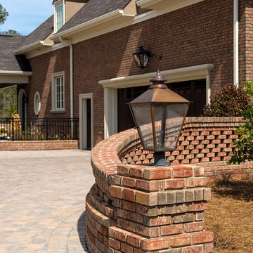 Salem Creek Tudor Brick House - North Carolina