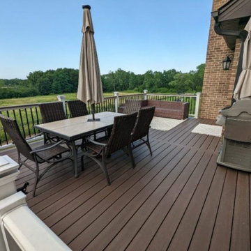 Second-Story Waterproof Deck