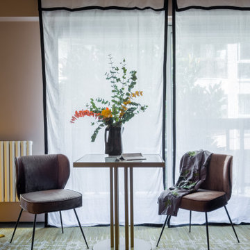Un petit pied-à-terre rénové à la façon d'une suite d'hôtel