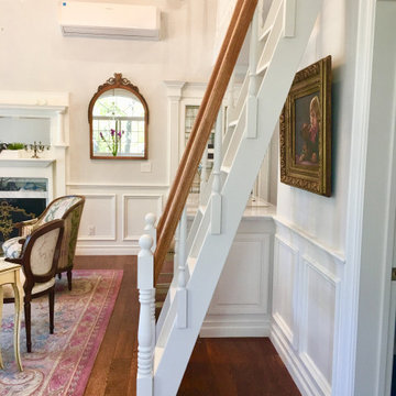 Contemporary Alternating-Tread super-slim nonintrusive Space-Saving Staircase