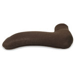 The Handle Wonder Cover - Door Handles Covers: The Handle Wonder Cover, Brown, Residential - The Handle Wonder Cover is a soft fabric made of neoprene that slips securely over your existing metal door handle. It's like a one finger glove for your storm door handle. The Neoprene material is the same material used for can and bottle coolers and also wet suits. This special material will not heat up in the sun and will protect your metal door handle from becoming hot to the touch.