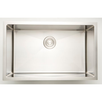 American Imagination AI-27508 Stainless Steel Kitchen Sink, Chrome