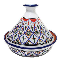 Le Souk Ceramique - Cookable Tagine-30, Tabarka Design, By Le Souk Ceramnique - Specialty Cookware