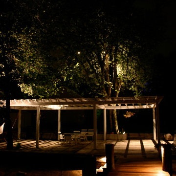 Backyard Lighting St Louis Style!