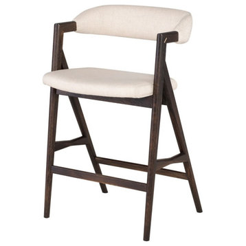 Frankie Bar and Counter Stool Set Of 2, Beige, Counter