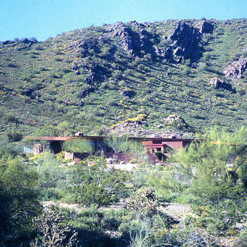 House on the Edge of a Mountain Preserve