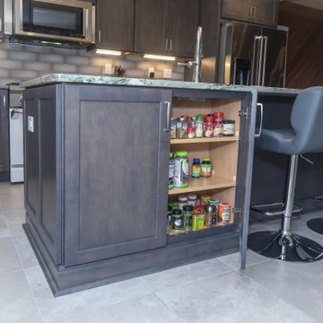 Gainesville Lake Home Remodeling - Kitchen, Butler's Pantry & Laundry