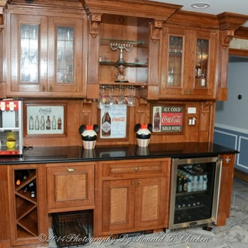 Custom Kitchen Serving Bar