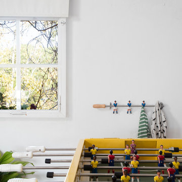 Foosball and Table Tennis Game Room Furniture