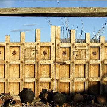 Rustic Western Gate