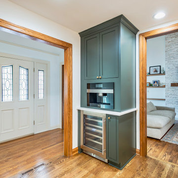 Chef's Kitchen with High End Appliances & Built-in Espresso Maker