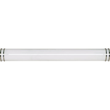 Nuvo Lighting 62/1032 Glamour 1 Light 49"W Integrated LED Bath - Brushed Nickel