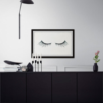 "Beauty Sleep" Framed Painting Print