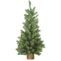 Contemporary Artificial Plants And Trees Canadian Pine Unlit Artificial Tree