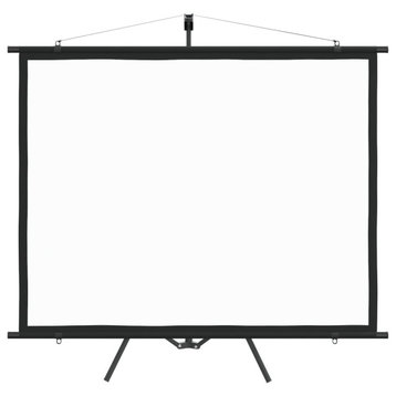 vidaXL Projection screen Home Theater Screen Pull-down Projector Screen 50" 16:9, 72" 4:3