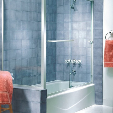 Semi-Frameless Shower Doors