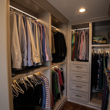 Serene Master Bath & Closet Remodel | Spa-Inspired Shower & Custom Storage Suite