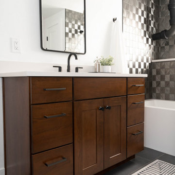Modern Industrial Bathroom Remodel