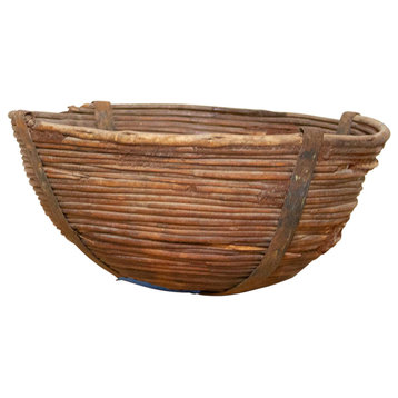 Vintage Farmhouse Wicker Basket-Siliguri