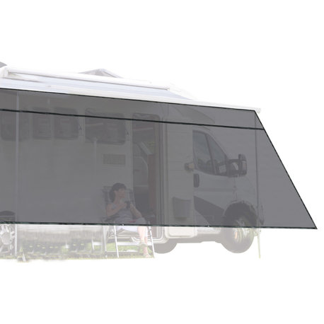 6x19' RV Awning Sun Shade Screen Mesh UV Blocker RV Awning Shade Camping