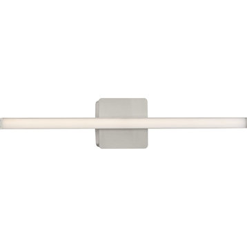 Phase 4 Collection 24" Brushed Nickel Modern 3CCT Integrated LED Vanity Light
