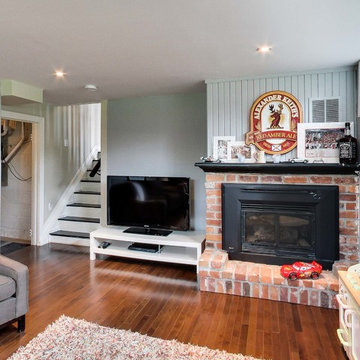 Basement recreation room