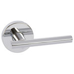Delaney Hardware - Delaney Hardware Cira Series Dummy Lever, Polished Chrome - Delaney Hardware Contemporary Collection Cira Series Dummy Lever in Polished Chrome. Surface mounted without any associated latching functions. Features clean, modern and contemporary style to complement a wide selection of interior designs.
