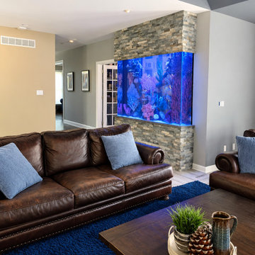 Multi-Sided Acrylic Aquarium Design