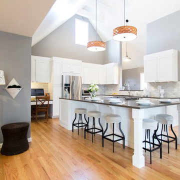 Bright & Vaulted Littleton Kitchen Remodel