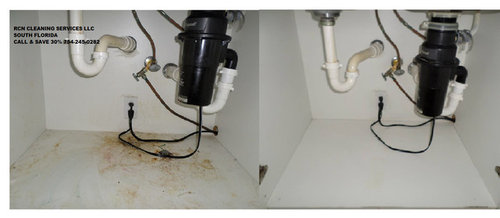 Before and After Pictures- Cleaning a House