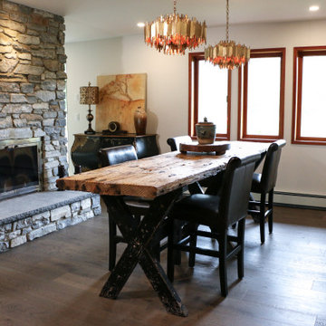 HUNTING LODGE REMODEL & WINE ROOM
