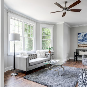 Transitional Family Room