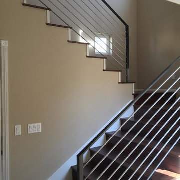 Wrought Iron Contemporary Railing