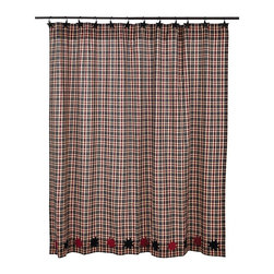 Carson Star Shower Curtain - Shower Curtains