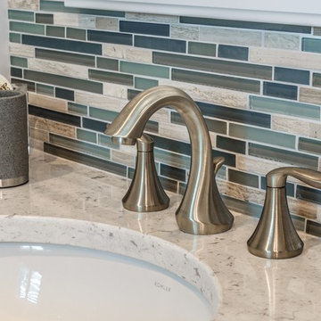 Burke Contemporary Master Bathroom