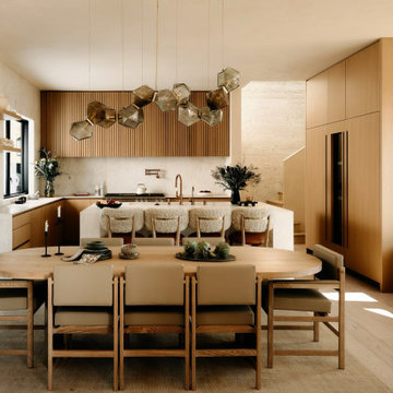 Modern Kitchen Interior – Luna 7-1/2 – Allora Collection – European Oak Engineer