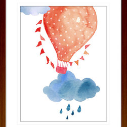 Up and Away Collection - Framed Wall Art (UP04) - Kids Wall Decor