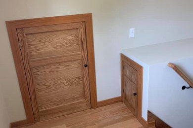Inspiration for a contemporary closet remodel in Other