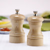 Chef Specialties Pro Series Capstan Pepper Mill and Salt Mill Set, 4", Natural