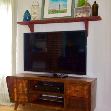 Country home living room