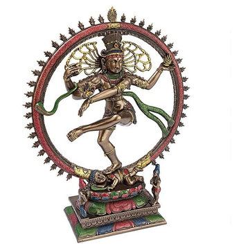 Dancing Shiva Indian Goddess Statue Sculpture