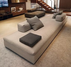double sided sofa