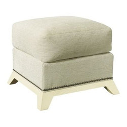 Hickory Chair Ottomans and Benches - Footstools And Ottomans